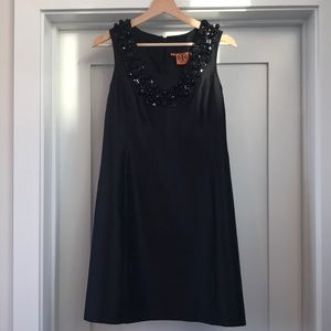 Tory Burch Black Silk Dress